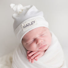 Load image into Gallery viewer, Beech Beanie | Custom Name Newborn Beanie