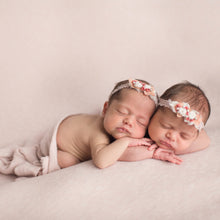 Load image into Gallery viewer, Cherry Blossom Headband | Pink Beaded + Floral Headband