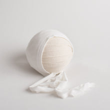 Load image into Gallery viewer, David/Darla Pants + Sleeper Cap | White Outfit Set