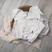 Load image into Gallery viewer, Twin set: David/Darla Pants Set | White Pants Set