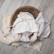 Load image into Gallery viewer, Twin set: David/Darla Pants Set | White Pants Set