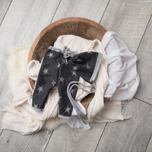 Load image into Gallery viewer, David Pants + Sleeper Cap | Grey Star Terry Outfit Set