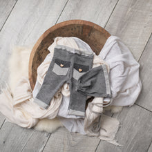 Load image into Gallery viewer, David Pants + Sleeper Cap | Grey Terry Outfit Set
