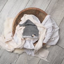 Load image into Gallery viewer, David Pants + Sleeper Cap | Grey Terry Outfit Set