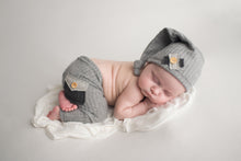 Load image into Gallery viewer, Twin set: David Pants Set | Light + Dark Grey Duo-Tone Waffle