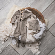 Load image into Gallery viewer, Dino Onesie + Bonnet | Multiple Colours Available