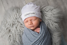 Load image into Gallery viewer, Beech Beanie | Custom Name Newborn Beanie