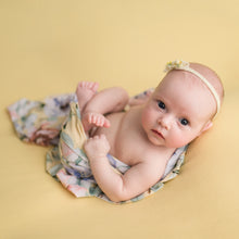 Load image into Gallery viewer, Buttercup Headband | Yellow Beaded + Floral Headband
