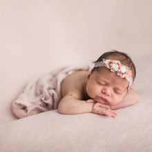 Load image into Gallery viewer, Cherry Blossom Headband | Pink Beaded + Floral Headband
