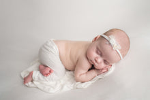 Load image into Gallery viewer, David/Darla Pants + Sleeper Cap | White Outfit Set
